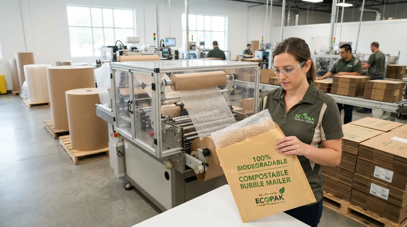 biodegradable bubble mailer manufacturer