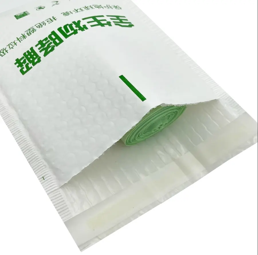 custom printed biodegradable bubble mailers