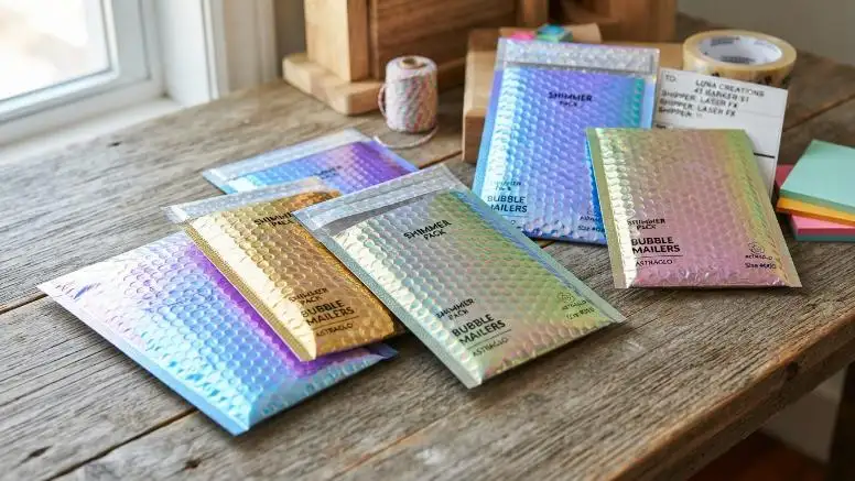 Laser Metallic Bubble Mailers